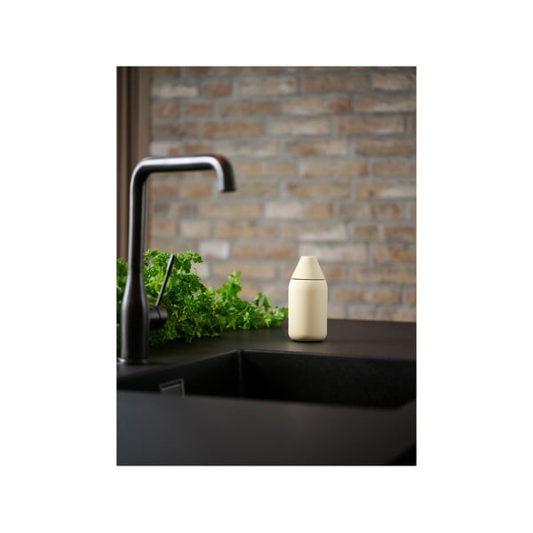 Светложълт силиконов диспенсер за сапун 300 ml Singles – Zone-image-1