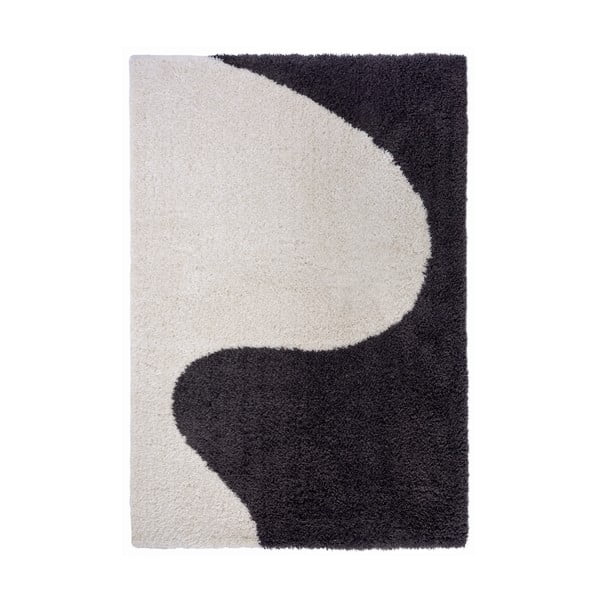 Черно-бял килим 200x290 cm - Elle Decoration