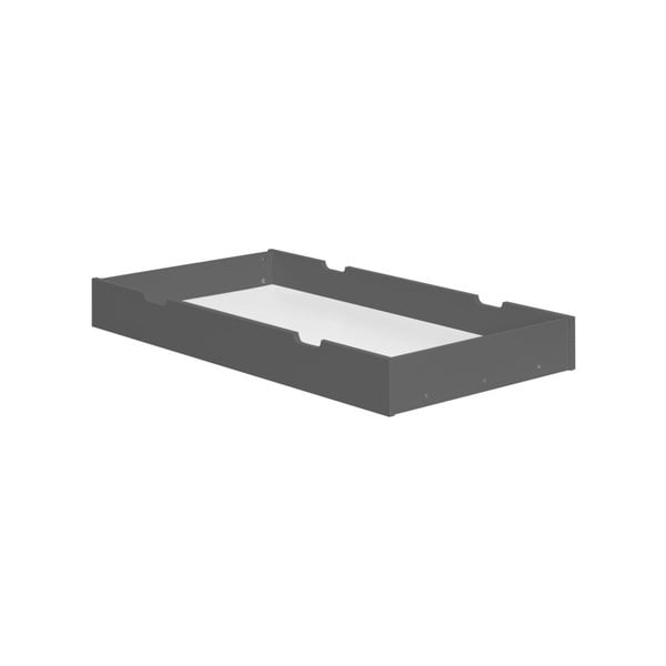 Тъмно сиво чекмедже за детско легло Детско легло, 120 x 60 cm - Pinio