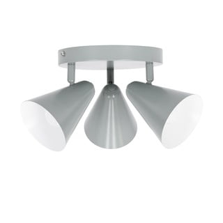 Синьо  осветително тялоо за таван с метален абажур 34x34 cm Amor – Candellux Lighting