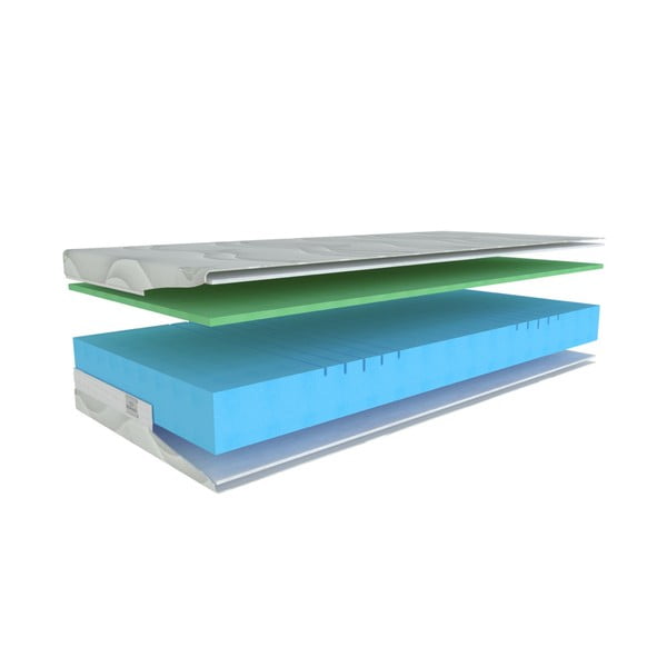 Двустранен матрак от твърда пяна 120x200 cm Polargel Superior - Materasso-image-1