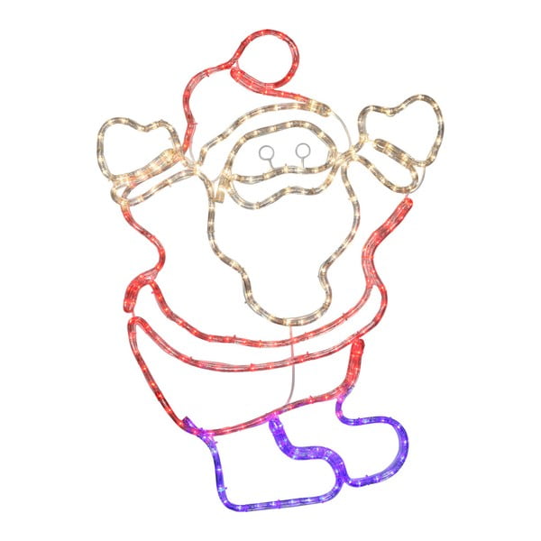 Svítící LED dekorace Best Season Ropeart Santa Claus