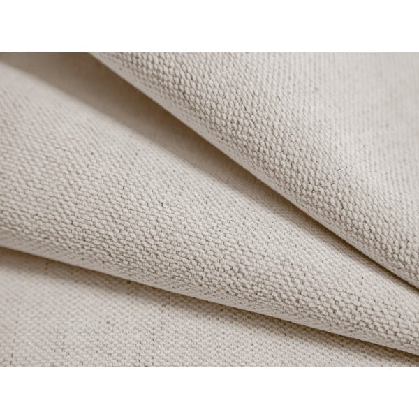 Кремаво двойно легло 200x200 cm тапицирано с място за съхранение/без табла с включена подматрачна рамка Susan – Micadoni -image-4