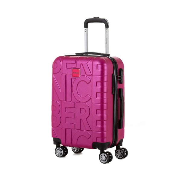 Розов куфар Typo, 44 л - Berenice