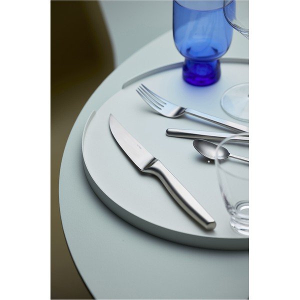 Прибори за хранене от неръждаема стомана в сребрист цвят 4 бр. Norm – Gense-image-1