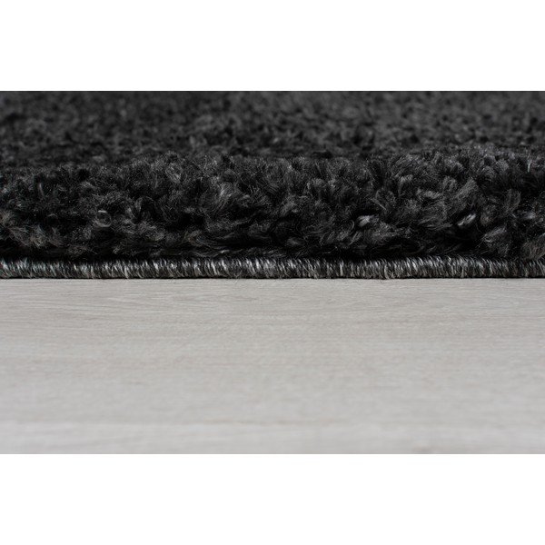 Черен килим , ⌀ 133 cm Sparks - Flair Rugs-image-3