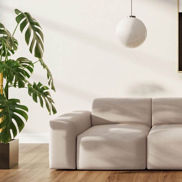 Бежов кадифен диван 285 cm Villet – Rodier-image-4