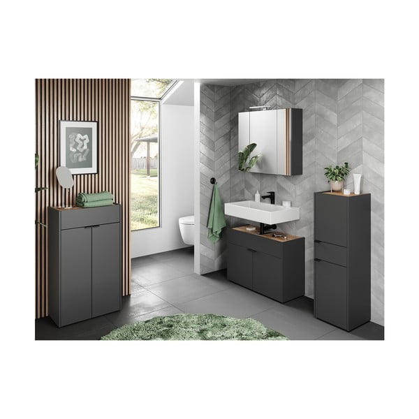 Антрацитен комплект за баня Forano – Germania-image-2