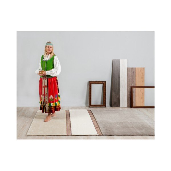 Hnědý koberec EMKO Lietuva, 170 x 260 cm-image-1