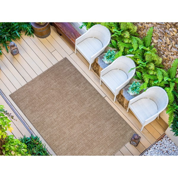 Бежов килим за открито Panama, 160 x 230 cm - Universal-image-1