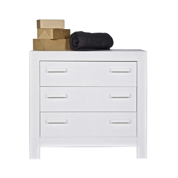 Bílá komoda WOOOD New Life-image-2