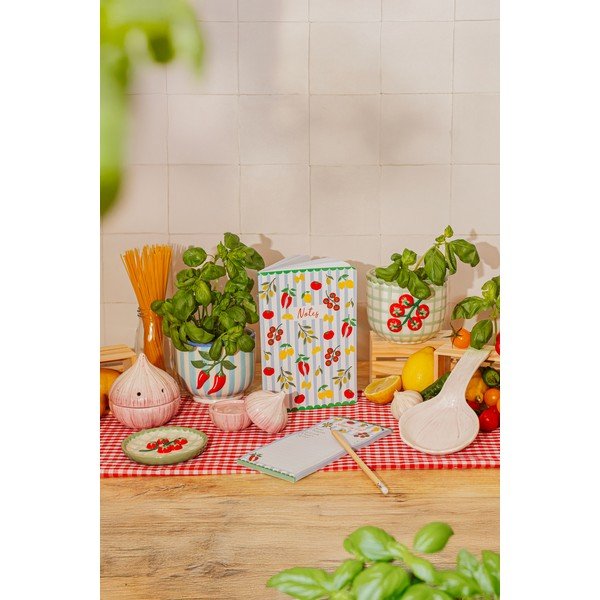 Керамично ръчно рисувано покритие за кашпа ø 12 cm Chilli – Sass & Belle-image-2