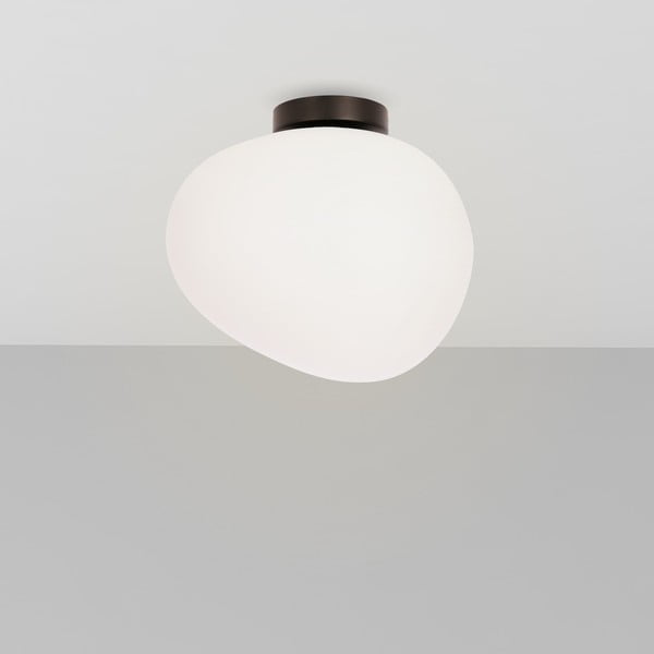 Бяло осветително тяло за таван Stones – Candellux Lighting-image-1