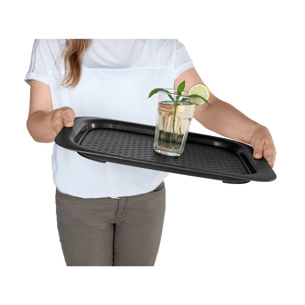 Черна табла за сервиране Black Outdoor Kitchen - Wenko-image-4