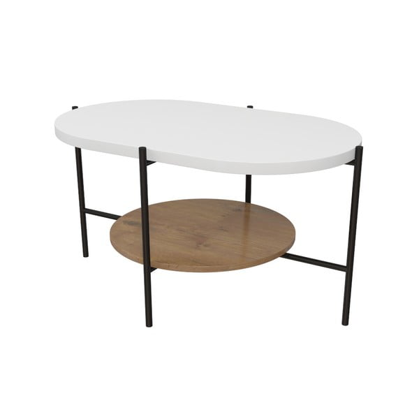 Конферентна маса с бял плот Arena - Skandica-image-2