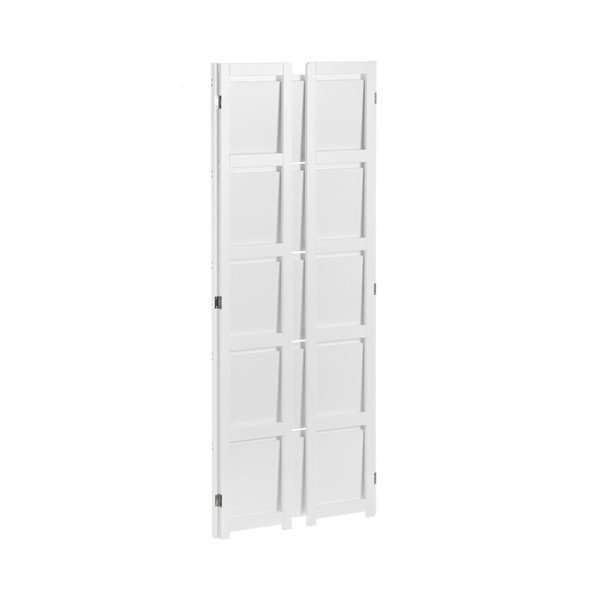 Бял сгъваем рафт 56x148 cm - Casa Selección-image-2