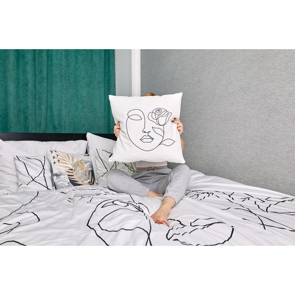 Спално бельо от памучен сатен , 200 x 200 cm Infinity - Butter Kings-image-4