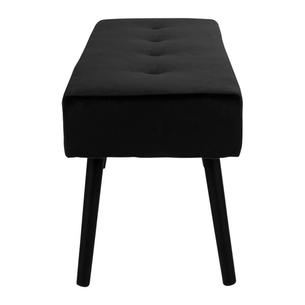 Черна кадифена пейка Skiby - House Nordic-image-2