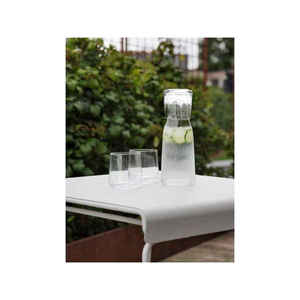 Бяла метална трапезна маса 58x75 cm A-Café – Zone-image-4