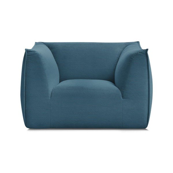 Синьо  кресло от рипсено кадифе Giorgia – Bobochic Paris-image-2