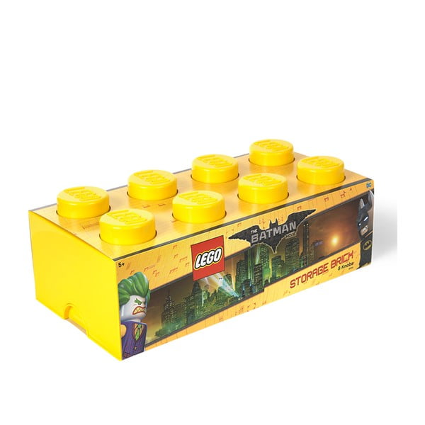 Žlutý úložný box LEGO® Batman