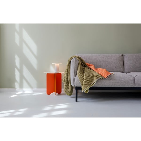 Бяла LED затъмняваща се настолна лампа (височина 18 cm) Fungo – Remember-image-2