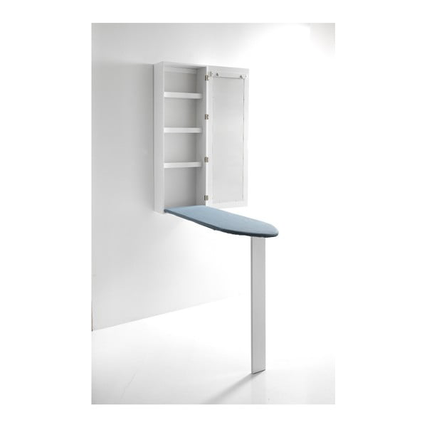 Стенна дъска за гладене с огледало Pratiko - Tomasucci-image-1