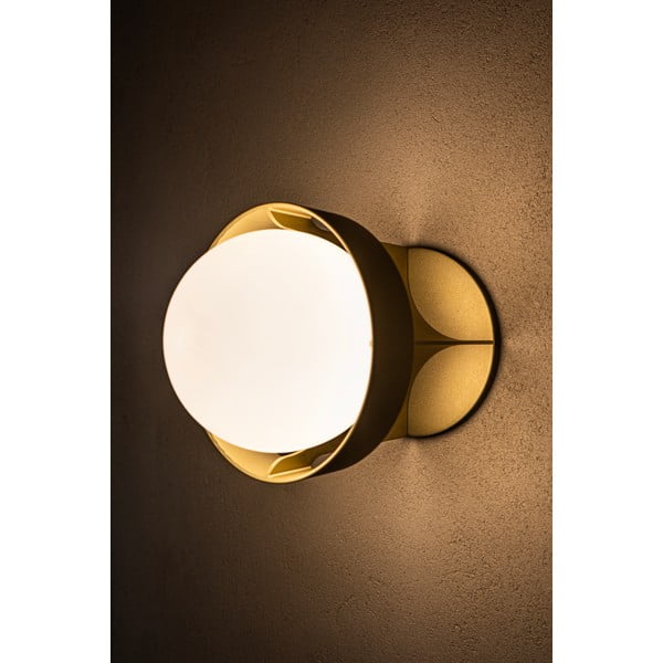 Затъмняваща се стенна лампа в златист цвят Loop – tala-image-4