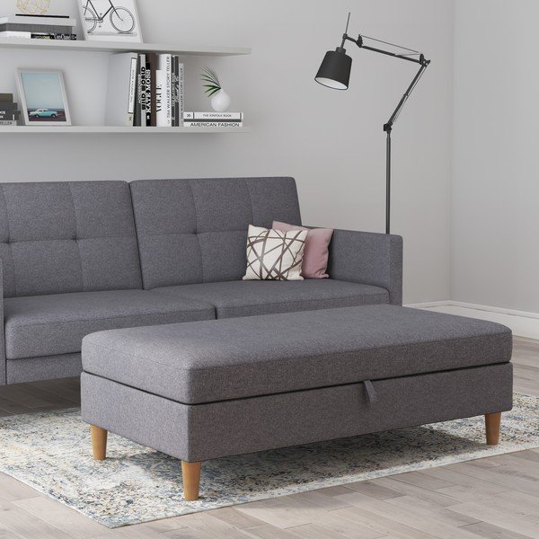 Сива табуретка Lilly – Støraa-image-3