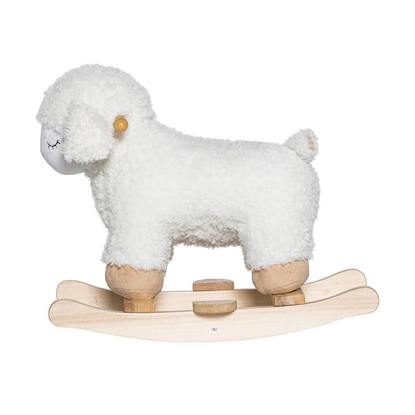 Бебешка люлееща се овца от букова дървесина Люлееща се играчка - Bloomingville Mini-image-3