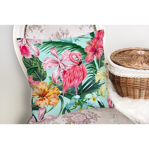 Калъфка за възглавница Yalnız Flamingo, 45 x 45 cm - Minimalist Cushion Covers-image-2