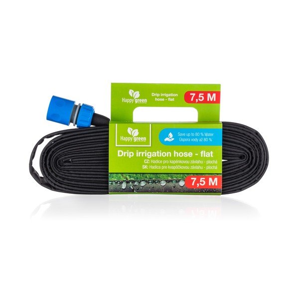 Плосък маркуч за поливане 7,5 м - Happy Green-image-2