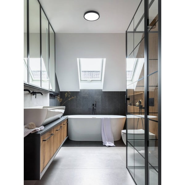 Черно LED осветително тяло за таван FUEVA 5 – EGLO-image-2