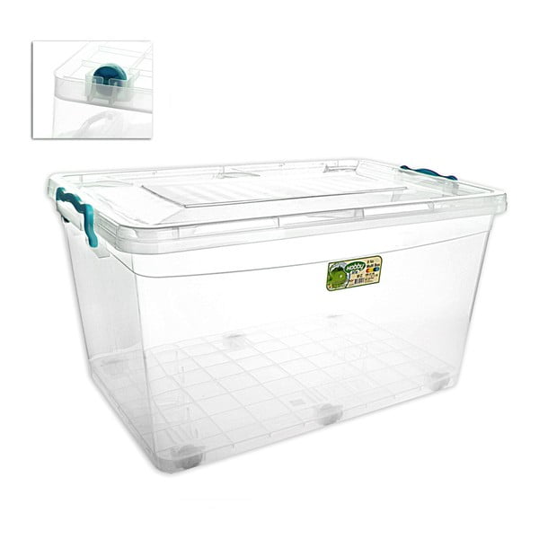 Кутия за съхранение с колелца , 50 л - Orion-image-3