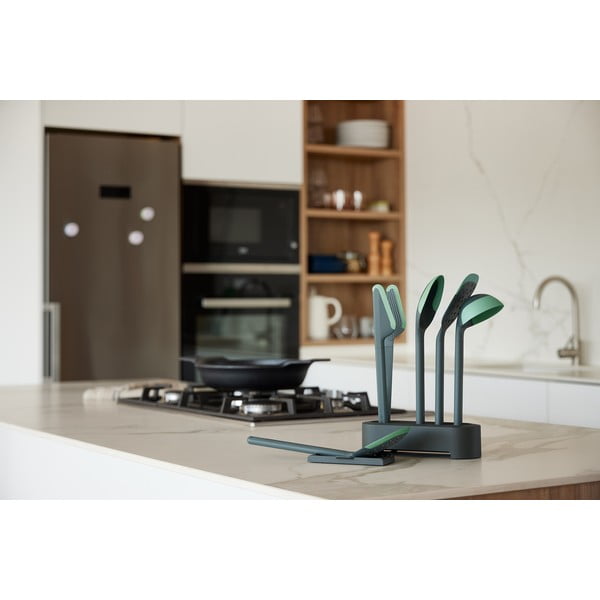 Комплект кухненски прибори 5 бр. със стойка – Lékué-image-4