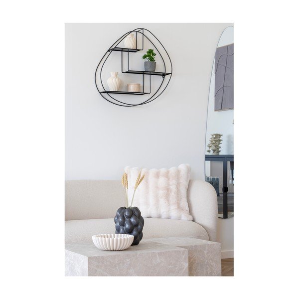 Декоративна възглавница от изкуствена кожа 45x45 cm Galena – House Nordic-image-1