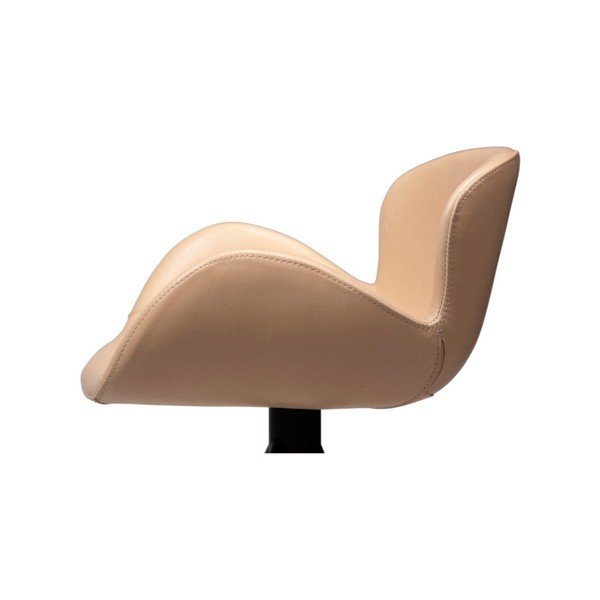 Светлокафяв бар стол от екокожа DAN-FORM Дания Gaia, височина 87 cm - DAN-FORM Denmark-image-1