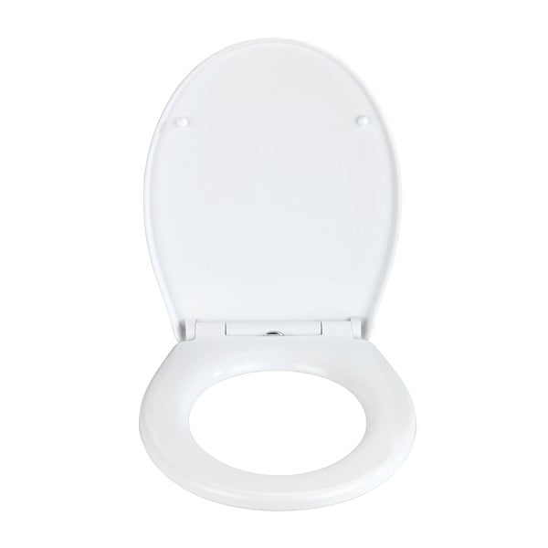 Бяла седалка за тоалетна с лесно затваряне Ostuni - Wenko-image-1