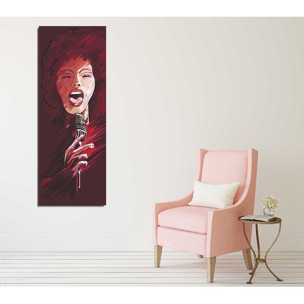 Картина за стена върху платно Singer, 30 x 80 cm - Vega-image-1
