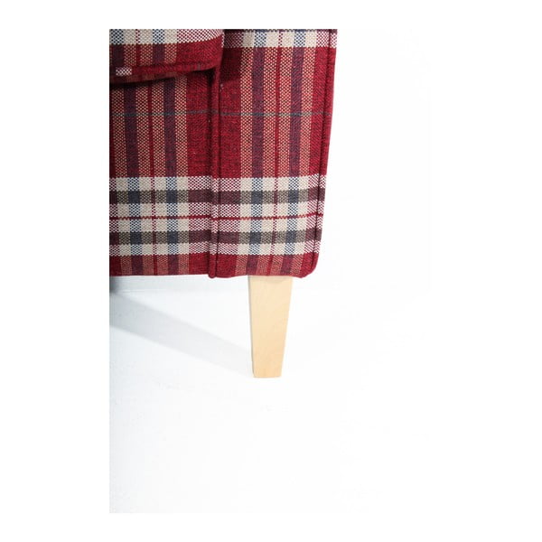 Червен плетен фотьойл Lorris - Max Winzer-image-2