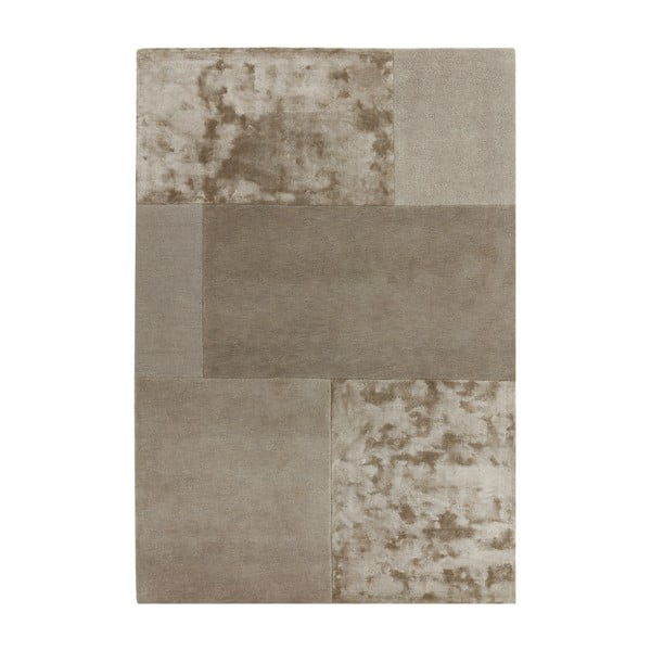 Кафяв и сив килим , 160 x 230 cm Tate Tonal Textures - Asiatic Carpets