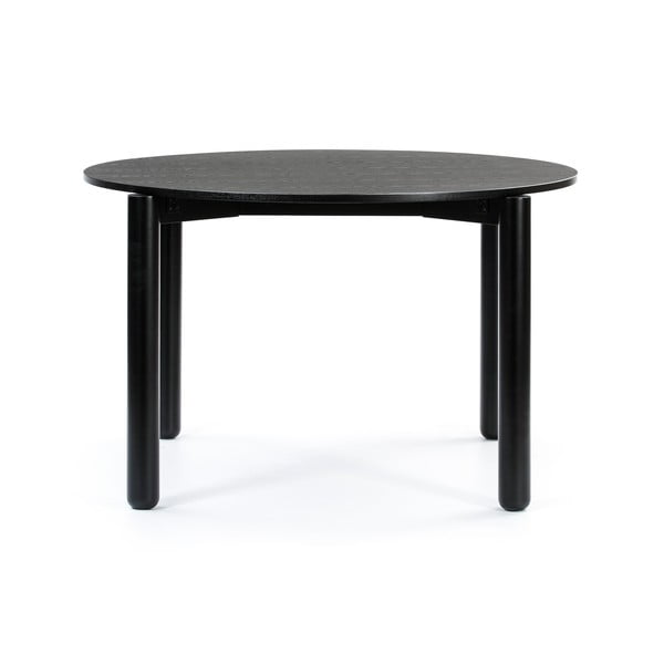 Черна кръгла маса за хранене , ø 120 cm Atlas - Teulat
