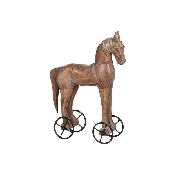 Dekorace Horse On Wheel