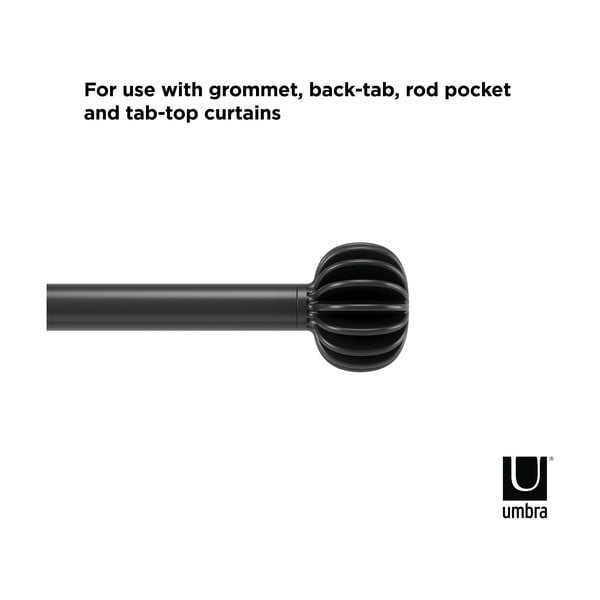 Стоманен разтегателен корниз 107 - 305 cm Finn - Umbra-image-4