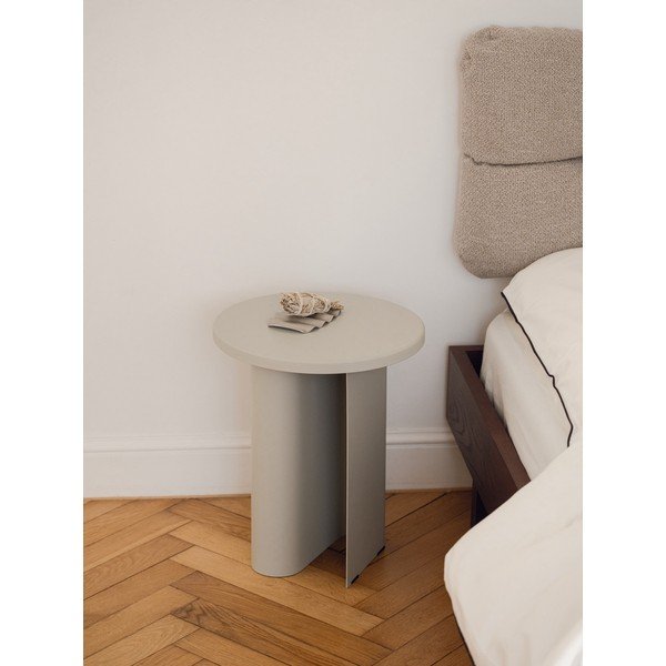 Метална кръгла странична масичка ø 35 cm Sato – noo.ma-image-1