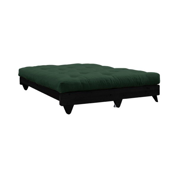 Променлив диван Свежо черно/тъмнозелено - Karup Design-image-4