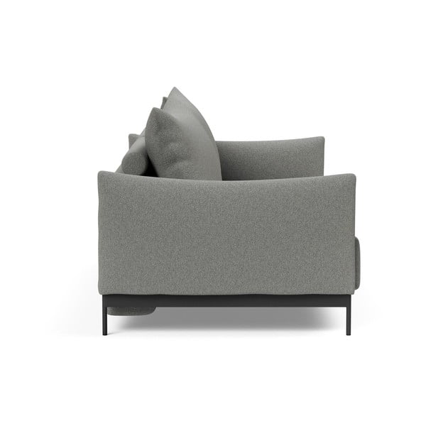 Светлосив разтегателен диван 230 cm Malloy wood - Innovation-image-3