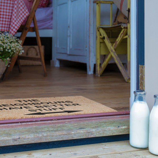 Изтривалка от кокосови влакна 40x60 cm Neighbours Have Better Stuff – Artsy Doormats-image-4