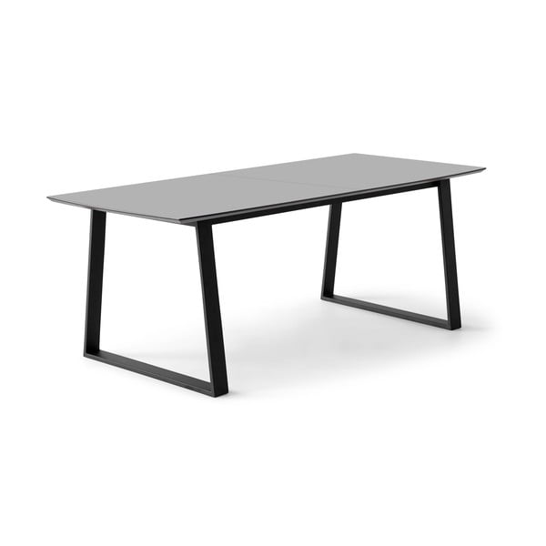 Антрацитна сгъваема трапезна маса 100x210 cm Meza – Hammel Furniture