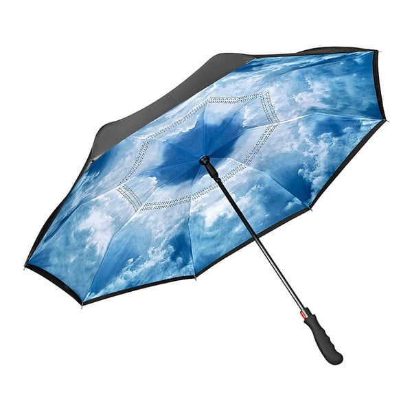 Син чадър за голф Hamburg Sky FlicFlac, ø 110 cm - Von Lilienfeld